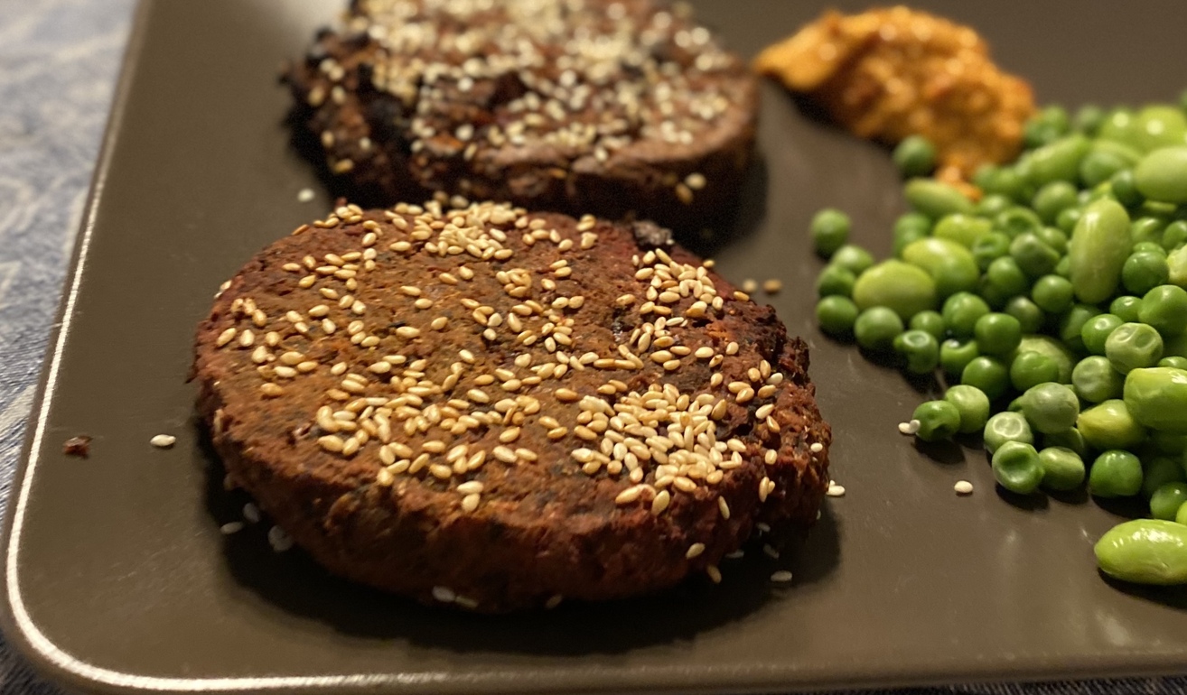 Beetroot burgers