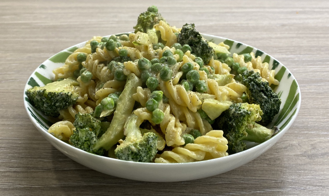 Creamy broccoli pasta