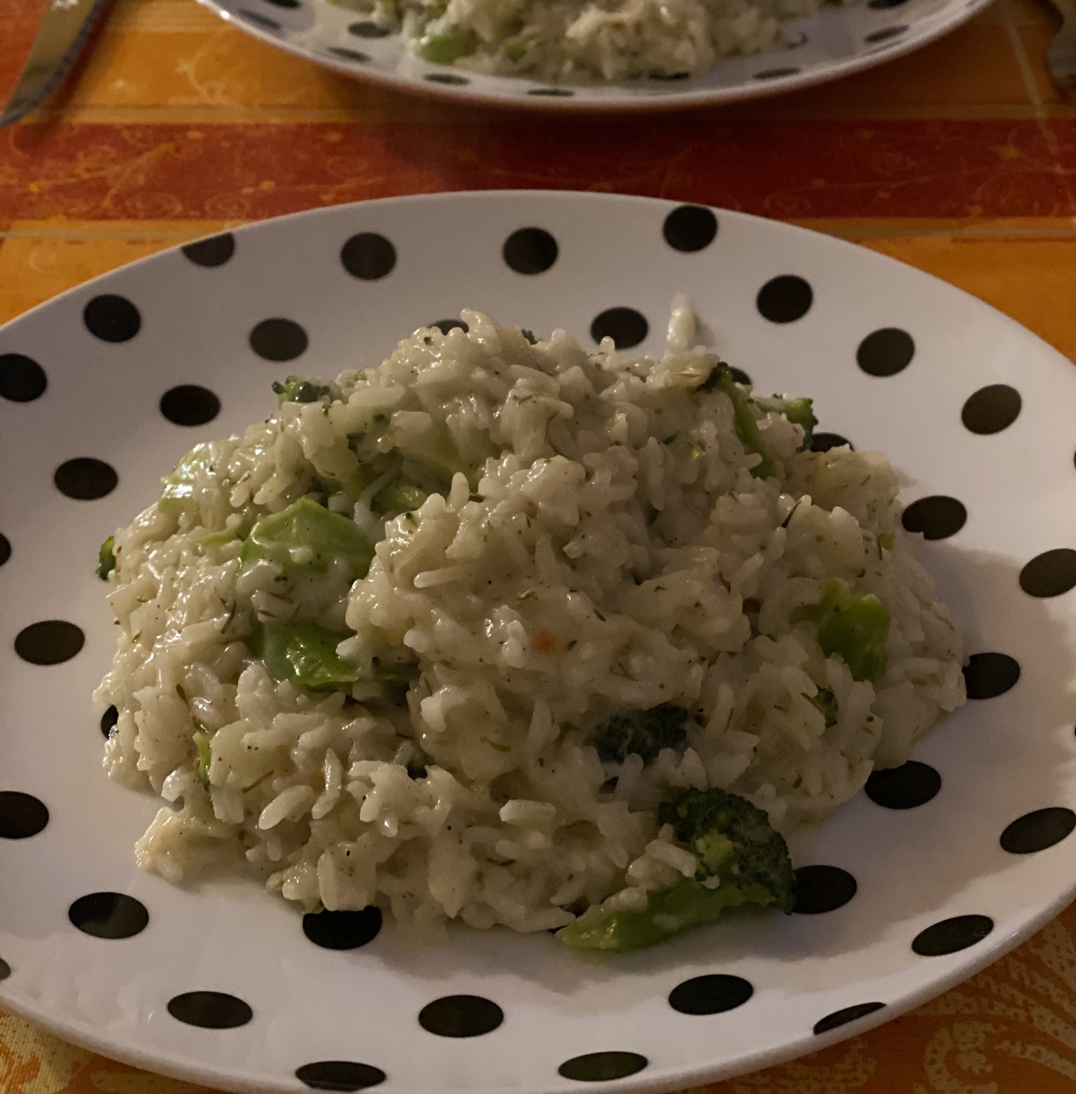 Broccoli risotto