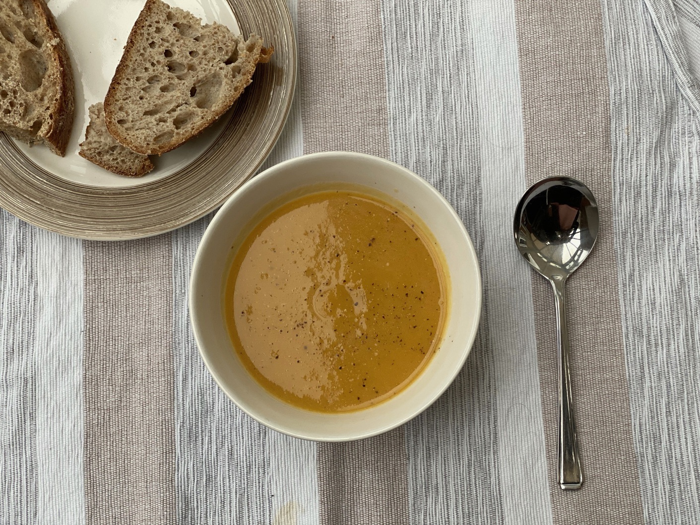 Butternut squash soup