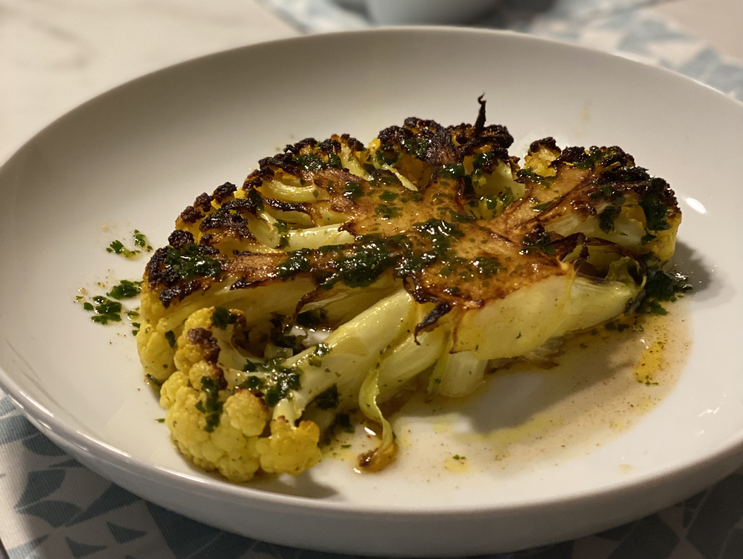 Cauliflower steak