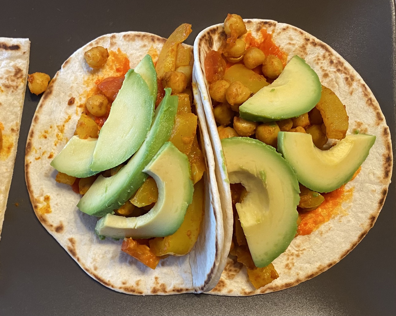 Chickpea tacos