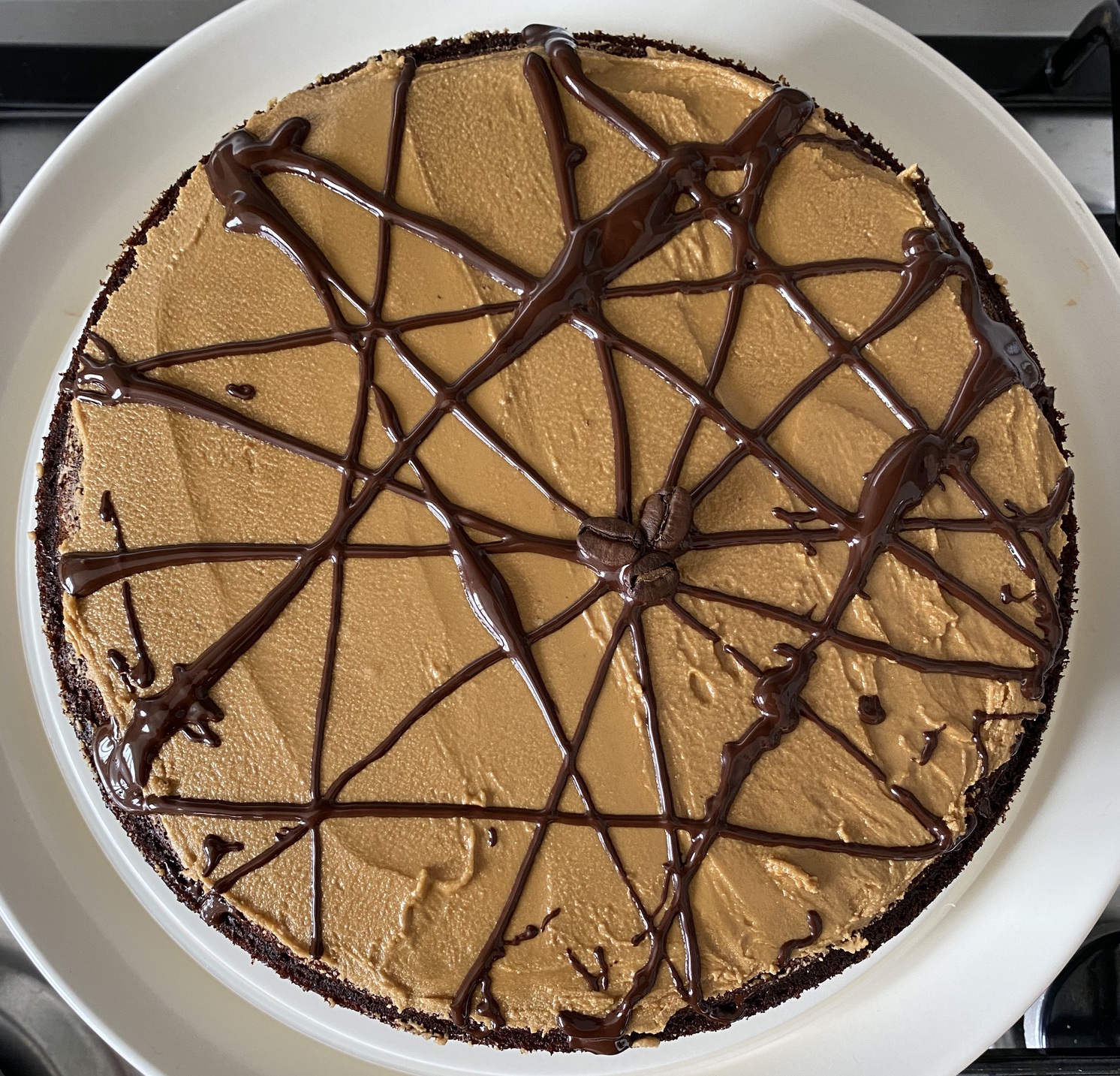 Chocolate coffee cake