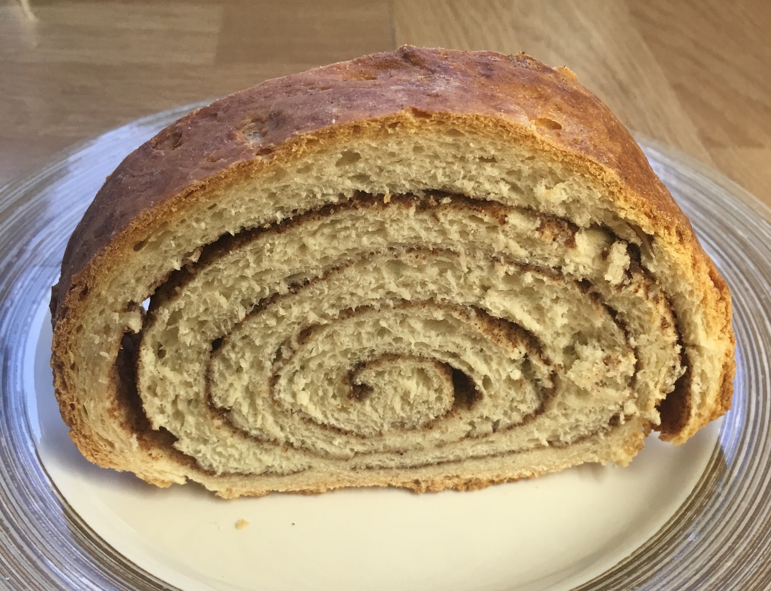 Cinnamon swirl loaf