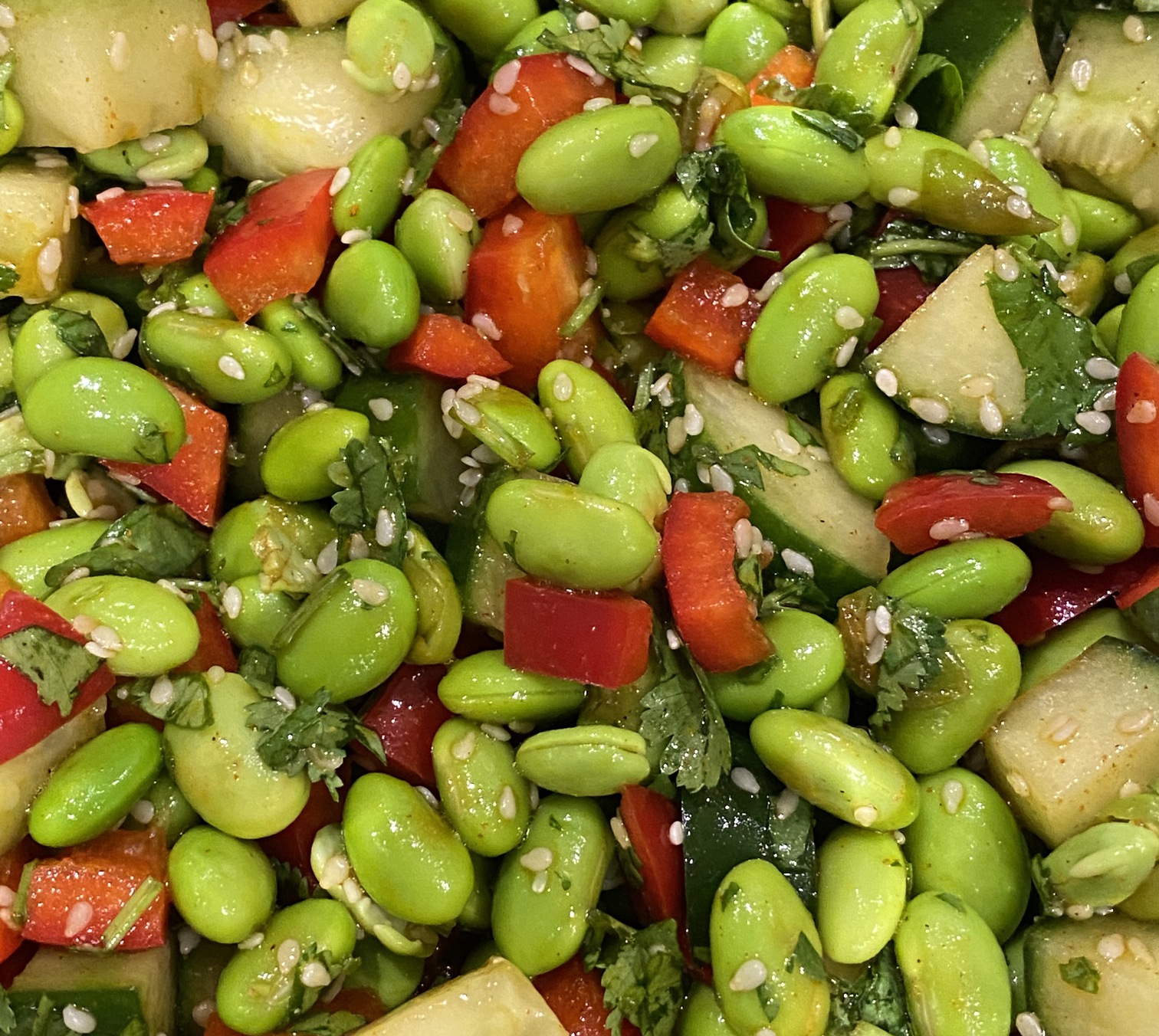 Edamame salad