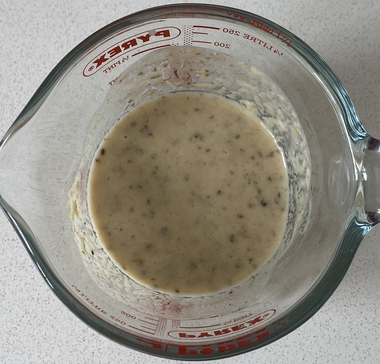 Lemon tahini dressing