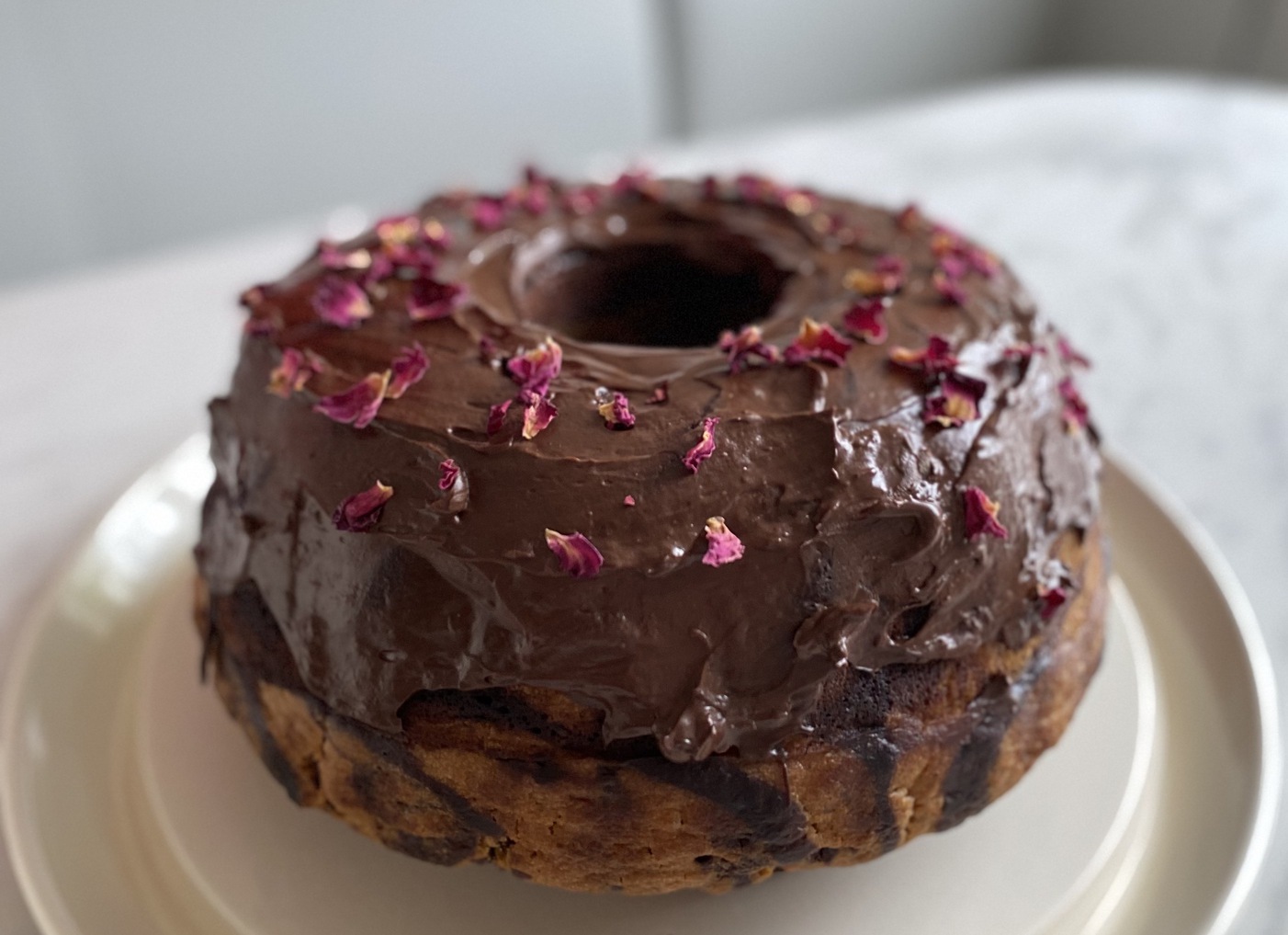 Marble bundt cake