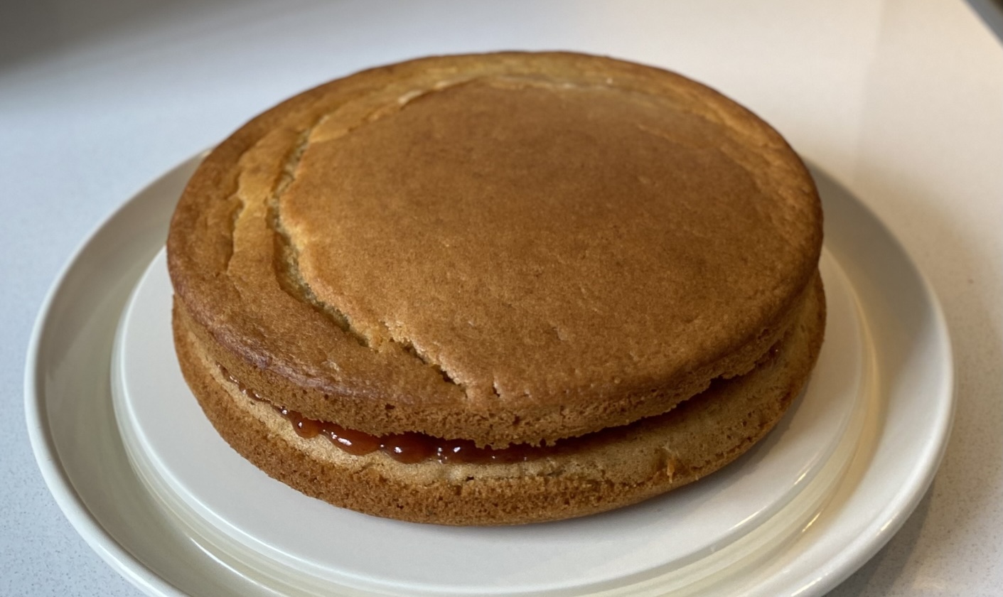 Simple vanilla cake