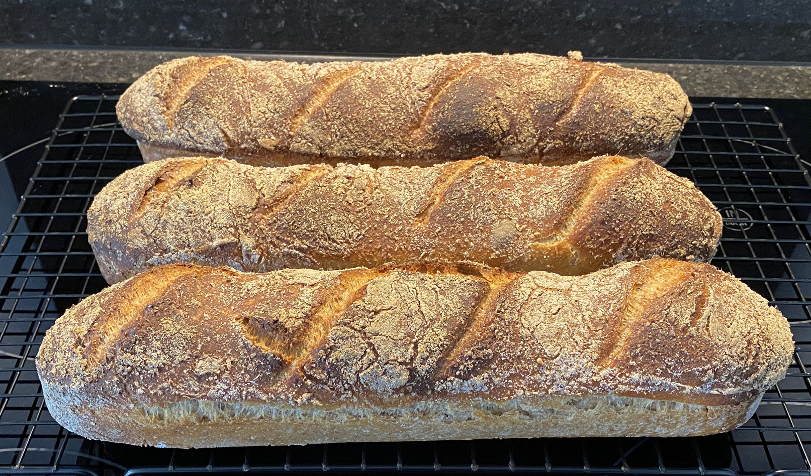 Sourdough baguettes