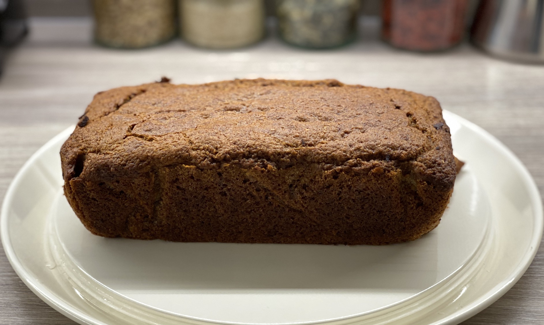 Sourdough banana bread