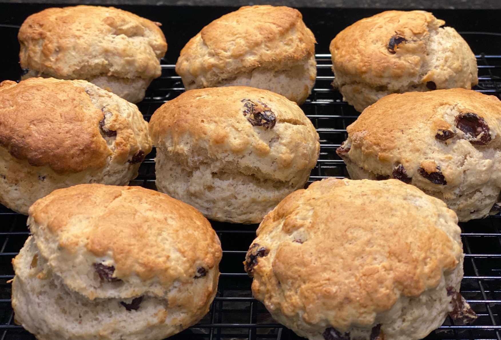 Sourdough scones