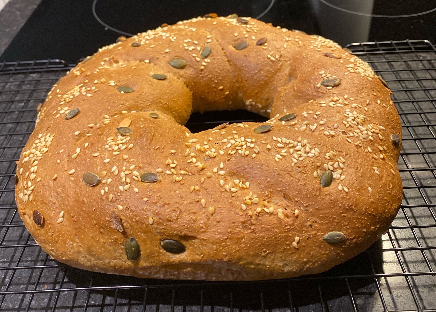 Wholemeal wreath