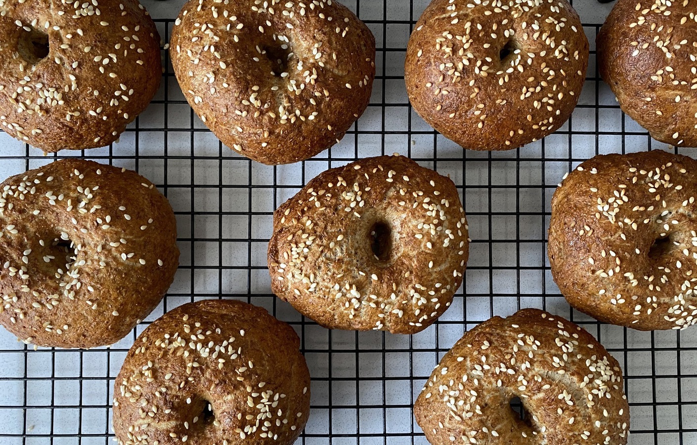 Wholewheat bagels